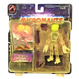 Micronauts | Membros Retro Series 1 | Clear & Yellow NEW 2002 Palisades Takara - Picture 1 of 6