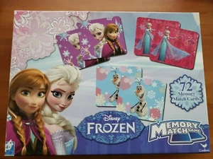Disney Frozen Memory Match Game Elsa Anna Olaf 72 cards Kids Educational - Picture 1 of 6