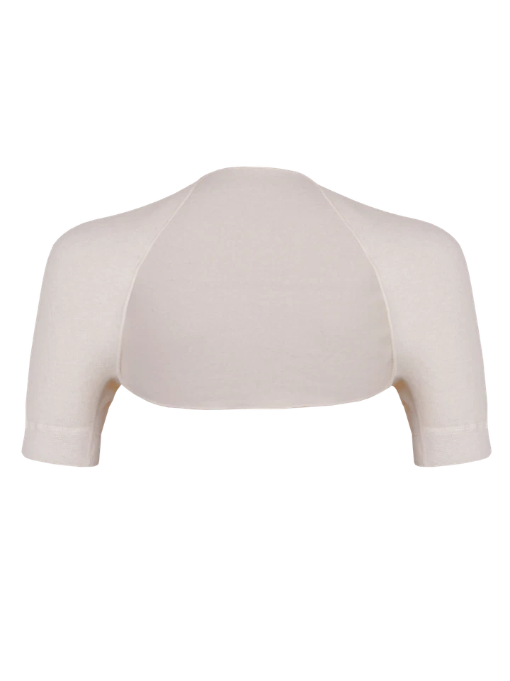 Bettschal Schulterwärmer ohne Naht wobera ANGORA mit langem oder kurzem Arm - Bild 1 von 2