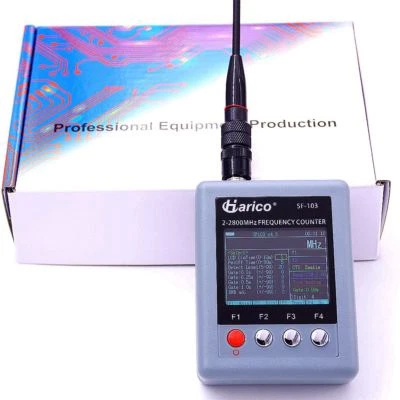 Portable Frequency Counter SURECOM SF-103 Radio Frequency Meter 2Gen 2MHz~2.8GHz - Image 1 of 4