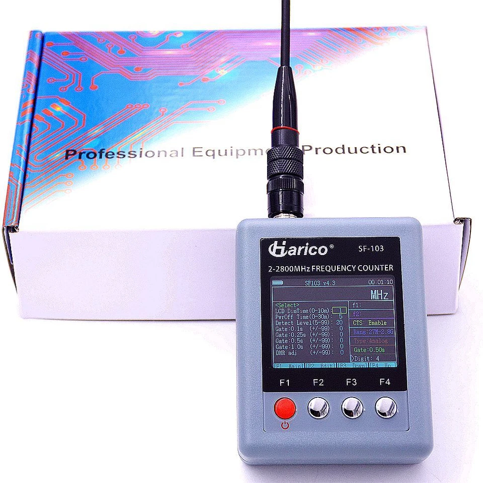 Portable Frequency Counter SURECOM SF-103 Radio Frequency Meter 2Gen 2MHz~2.8GHz - Image 1 of 4