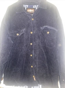 Levis Strauss Hemdjacke Herren Cord Fleece gefüttert Knopfleiste Shacket Lesen - Bild 1 von 4