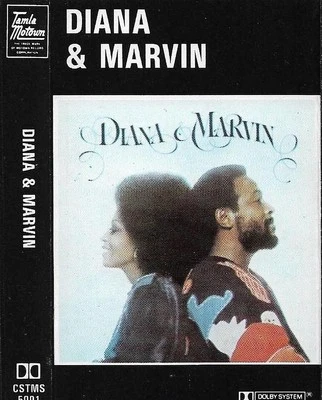 Diana Ross & Marvin Gaye Diana & Marvin CASSETTE ALBUM  Motown Soul CSTMS 5001  - Image 1 of 4