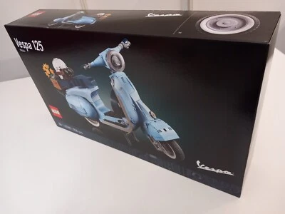 LEGO 10298 CREATOR EXPERT VESPA 125 SCOOTER PIAGGIO 1960 ICONS MOTO NEUF NEW BOX - Photo 1/4