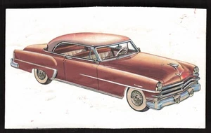Original Artwork 1954 World on Wheels #91 Chrystler AA204 - Picture 1 of 2