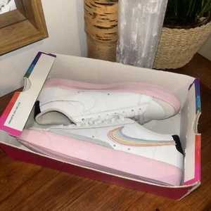 Men's Nike Blazer Low '77 Vintage 'Be True' LGBTQIA Plus DD3034-100 Size 10.5 - Picture 1 of 11
