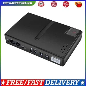 DC1018L Mini Portable UPS Power Supply 5V 9V 12V UPS Backup Battery Supply - Photo 1/14