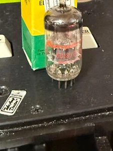 Amperex Orange Gobe NOS 6DJ8 Amplitrex AT1000 Probado Secciones de triodo equilibrado - Imagen 1 de 2