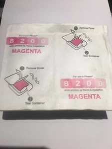 2 X GUARANTEED XEROX PHASER 8200 COMPATIBLE MAGENTA SOLID INK STICK FAST POSTAGE - Picture 1 of 2