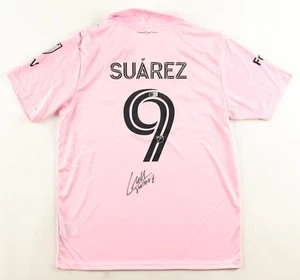 Luis Suarez Signed MLS Inter Miami C. F. Adidas Authentic Pink Jersey (Beckett) - Picture 1 of 8