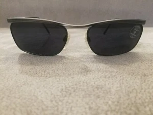 RODENSTOCK AVIATOR Sunglasses Model 1779 Color Brushed Gun \ Black Lensess 56-20 - Picture 1 of 5