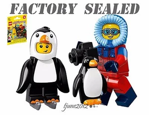 LEGO 71013 Minifigures Series 16 Penguin Boy Wildlife Photographer LOT SEALED - Picture 1 of 3