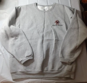 Boston College Eagles Facilities Services graues Sweatshirt Erwachsene XL Fruit of Loom - Bild 1 von 7