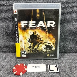 F.E.A.R. Playstation 3 PS3 VGC Video Game Retro Play - Picture 1 of 3