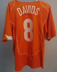 MEN HOLLAND 2004/2005 NETHERLANDS EDGAR DAVIDS SOCCER SHIRT JERSEY SIZE XL - Picture 1 of 7