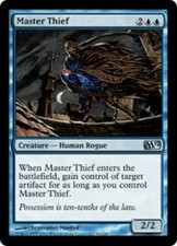 MTG 1x  Master Thief M12 Magic 2012  Card Magic The Gathering LP