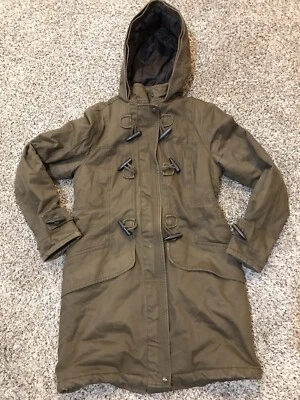 Abrigo de Invierno I.SPIEWAK & SONS Con Capucha Marrón Talla M, Solución Thinslate Foto 1 de 4