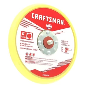 Craftsman 6" PSA DA Schleifer Stützpad Schleifpapier - Bild 1 von 8