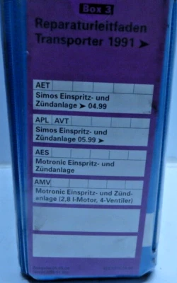Guía de Reparación VW T4" Simos / Motronic Inyección- Y Sistema Encendido" - Imagen 1 de 3