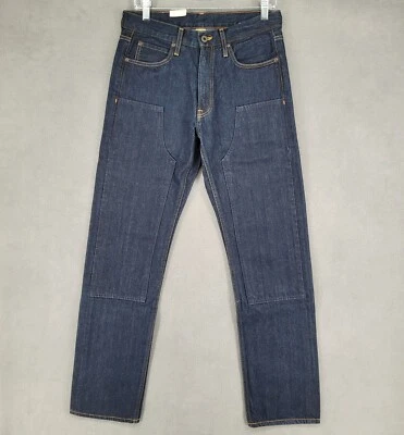 Filson Jeans Mens Size 30x33 Blue Straight Bullbuck Double Front Raw Indigo - Image 1 of 4