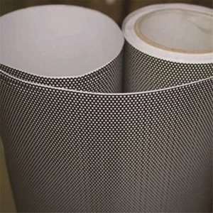One-Way Vision Black Perforated Vinyl Privacy Window Car Wrap Film High Quality - Bild 1 von 10