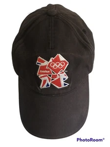 London 2012 Olympics adjustable Black Hat Cap Official Product Venue Collection - Picture 1 of 7