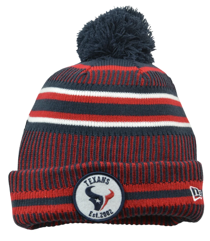 Era 2019 NFL Houston Texans Knit Hat Home Beanie Stocking Cap 100th