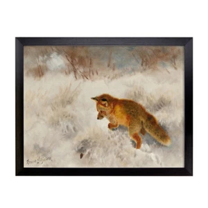Lap Tray with Cushion Bruno Liljefors Fox Cub Cushioned Padded for Eating - Picture 1 of 4