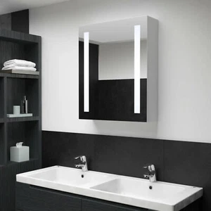 Bathroom Mirror Cabinet 50x13x70 H3F9 - Picture 1 of 8