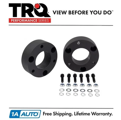 Kit de nivelación de elevación de suspensión delantera TRQ de 2" para Silverado Sierra Tahoe Yukon 07-19 Foto 1 de 4