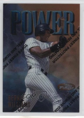 1997 Topps Finest Common - Bronze Common Bronze Bernie Williams #45 - Image 1 of 2