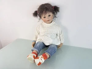 Künstlerpuppe Monika Peter Leicht Puppe Vinyl Puppe 78 cm. Top Zustand - Bild 1 von 3