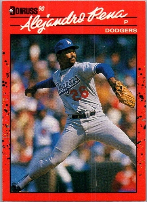 1990 Donruss - Alejandro Pena #664 - Image 1 of 2