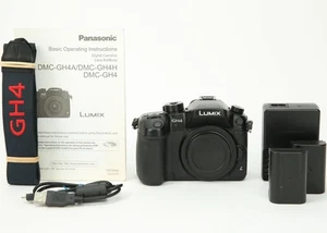 Panasonic Lumix GH4 Mirrorless Camera (Body Only, Black) 16.05MP, 1920 Shutter - Picture 1 of 9
