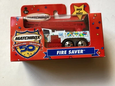 Matchbox 50 Years Mattel Wheels 1952-2002 FIRE SAVER - image 1 of 4