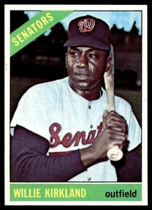 1966 Topps Willie Kirkland Washington Senators #434 C36 - Picture 1 of 2