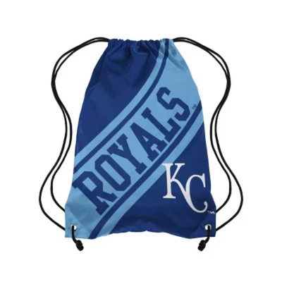MLB Kansas City Royals Big Logo Drawstring Bag: Lightweight Polyester Backpack - Image 1 of 2