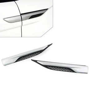 Für Land Rover Range Rover Evoque 2012-2019 Silber Seitenflügel Lüftung Kotflügel Verkleidung - Bild 1 von 10