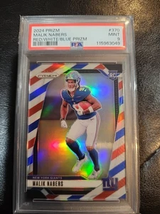 2024 Prizm Malik Nabers Red/White/Blue Prizm Rookie - Picture 1 of 2