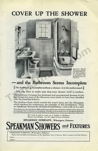 1926 Speakman Duschen & Vorrichtungen MAGAZIN DRUCKANZEIGE Geschenkidee! (4814) - Bild 1 von 1