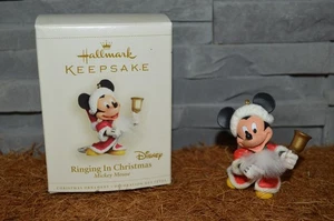 2006 Hallmark Keepsake Ornament 💥 Ringing in Christmas 💥 Mickey Mouse 💥Disney - Picture 1 of 7
