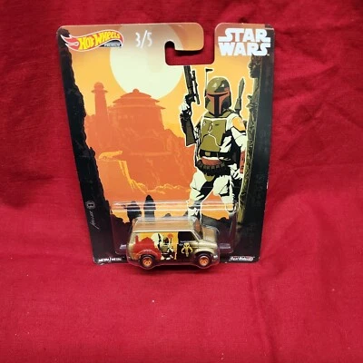 风火轮高级星球大战 BOBA FETT 福特 Transit SUPERVAN 真骑手 全新带盒 — 第 1/4 张图片