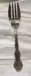Gorham Straßburg Sterlingsilber 6 3/8" einzelne Salatgabel keine Affen. - Bild 1 von 8