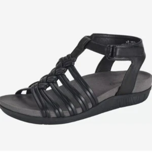 NEW Baretraps Womens Jaime Wedge Ankle strap Black 11M - Picture 1 of 8
