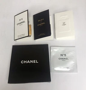 Chanel Perfume Body Lotion Sample Gift Set 5pc New - Picture 1 of 4
