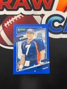 2021 Panini Donruss - Variazione Pressa Blu #180 John Elway - Foto 1 di 2