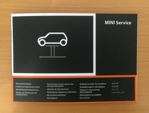 MINI SERVICE HISTORY BOOK UNUSED ALL MODELS MINI COOPER S - Picture 1 of 5