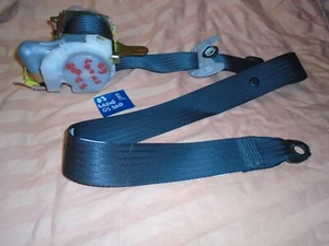2002-2003 LEXUS ES300 *FRONT PASSENGER/ RIGHT SIDE SEAT BELT OEM BLACK - Picture 1 of 9