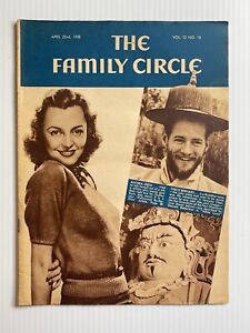 The Family Circle Magazine  - April 22nd 1938 - Andrea Leeds / Theos Bernard