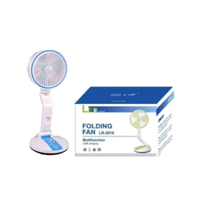 Pequeño Ventilador PLEGABLE Multifunción. Con Luz LED, 3 Velocidades, ON/OFF - Imagen 1 de 3